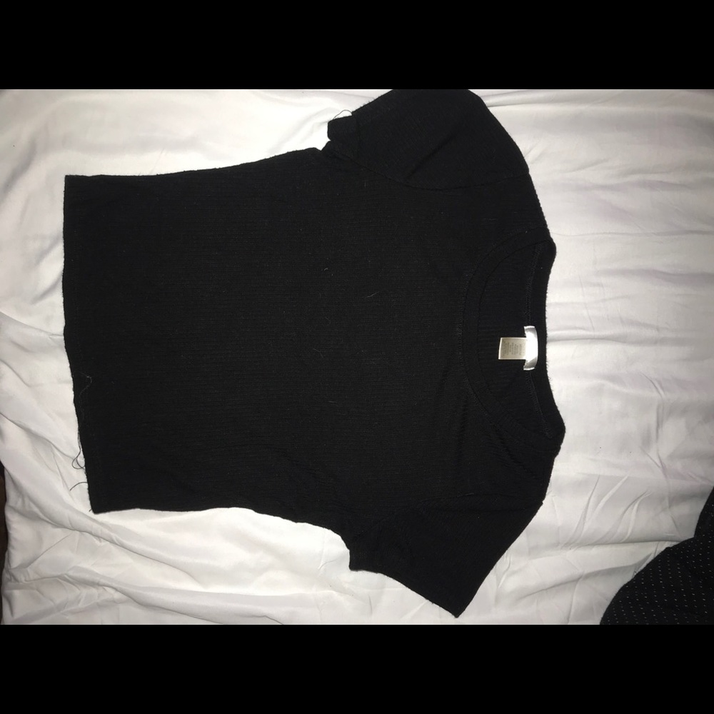 black shirt